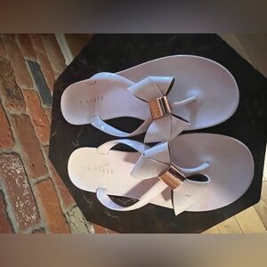 Ted Baker Blush Bow Sandals